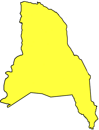 Mapa de municipio de Goascoran, Valle